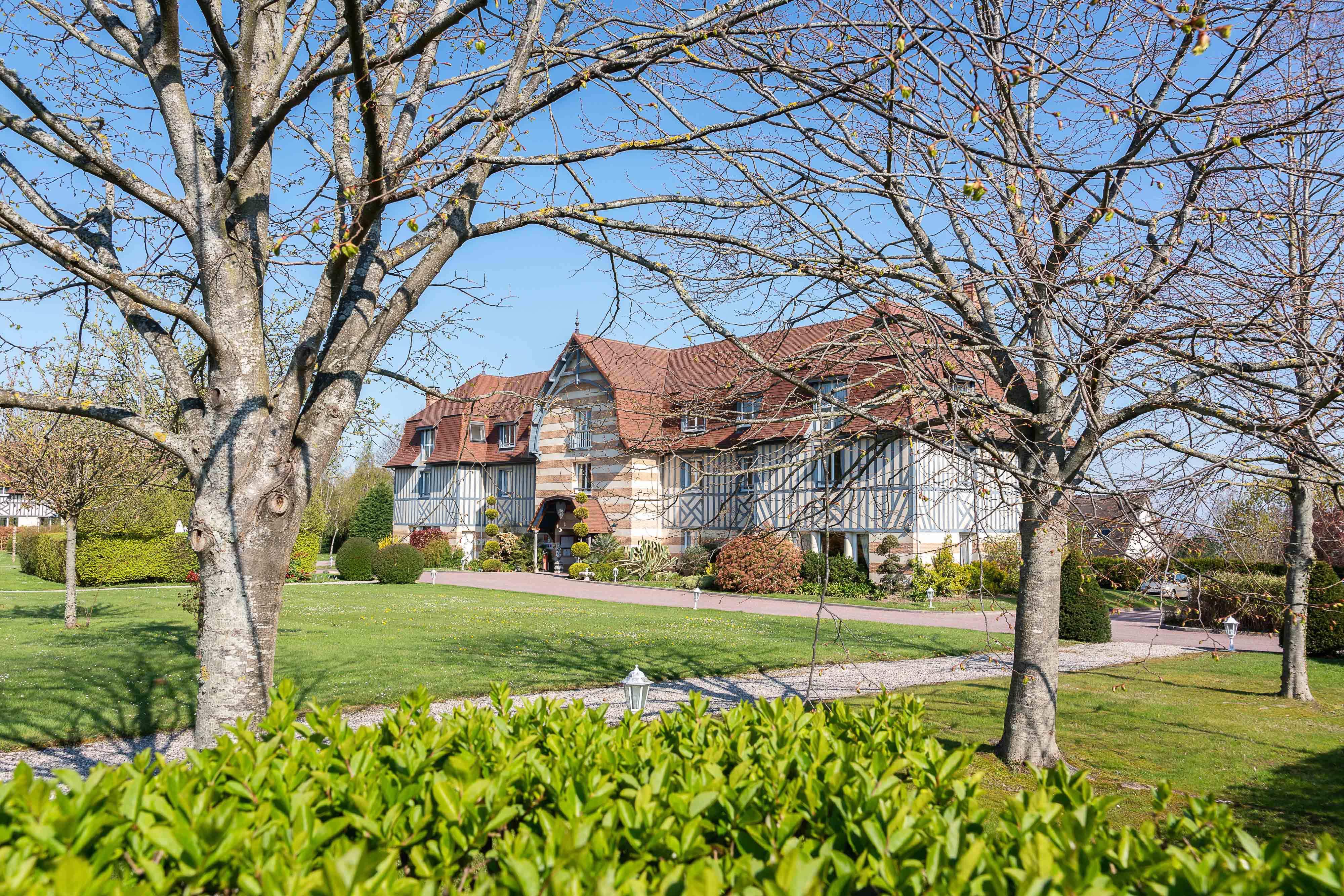 Le Manoir De La Poterie & Spa Cricqueboeuf Luaran gambar