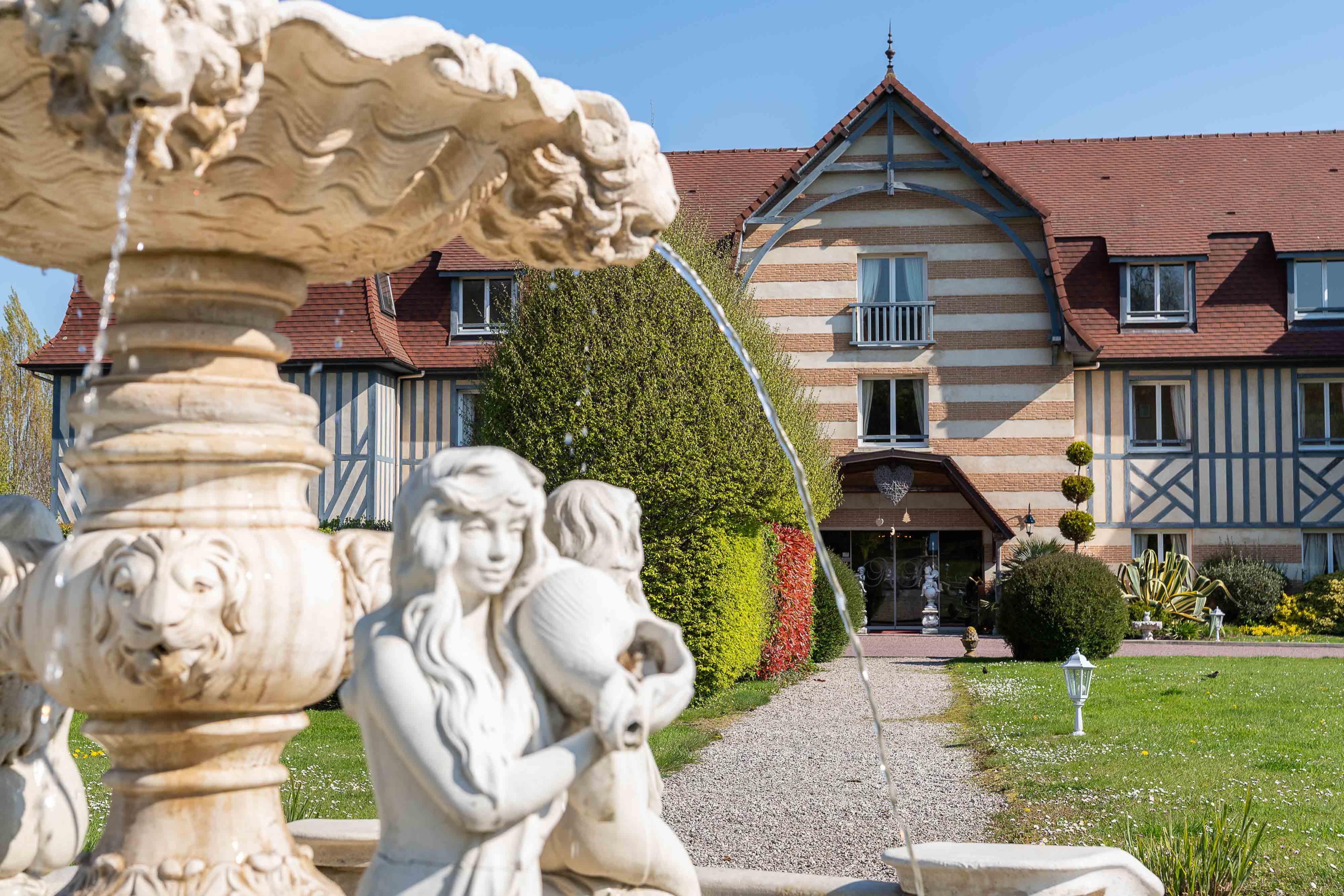 Le Manoir De La Poterie & Spa Cricqueboeuf Luaran gambar