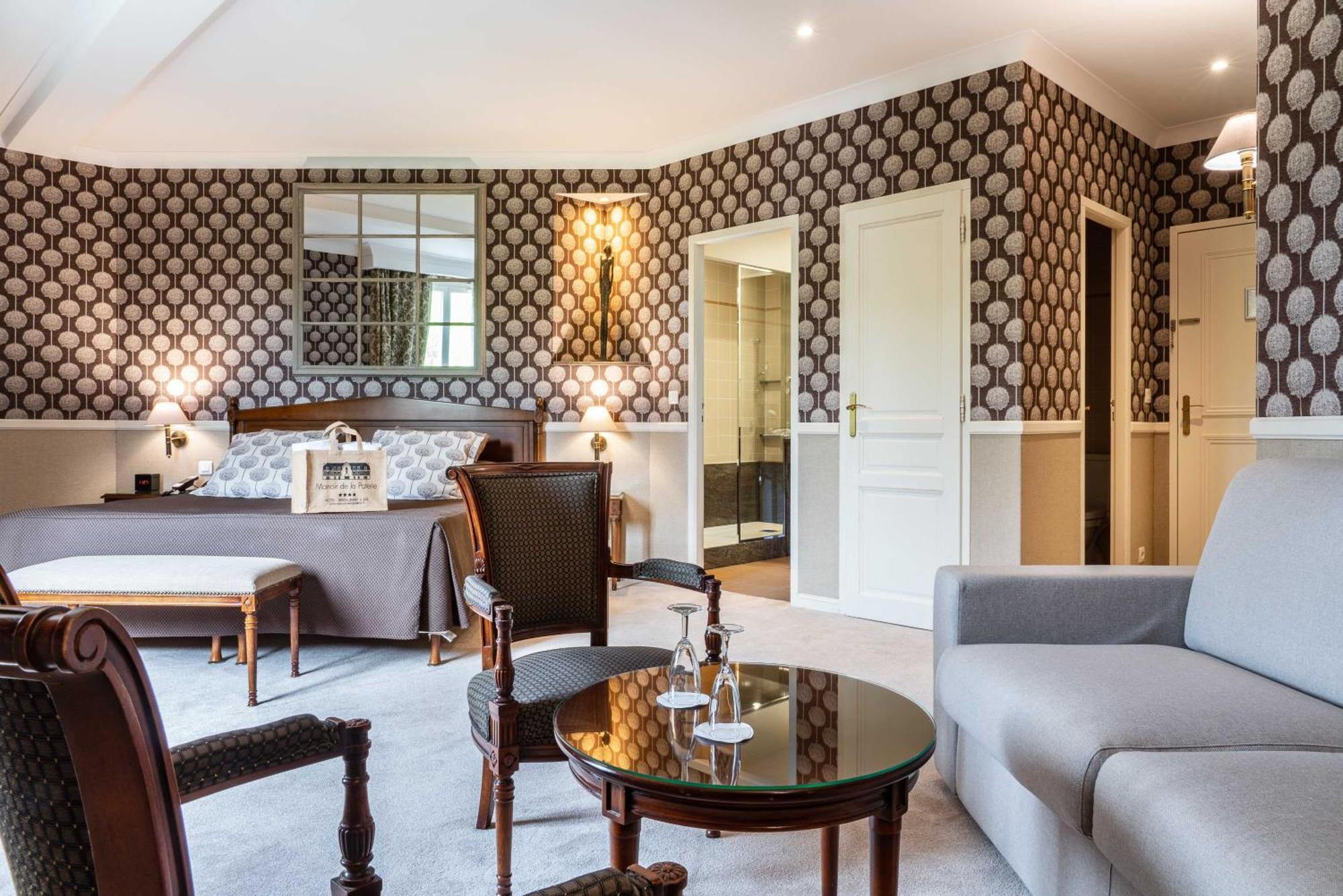 Le Manoir De La Poterie & Spa Cricqueboeuf Luaran gambar