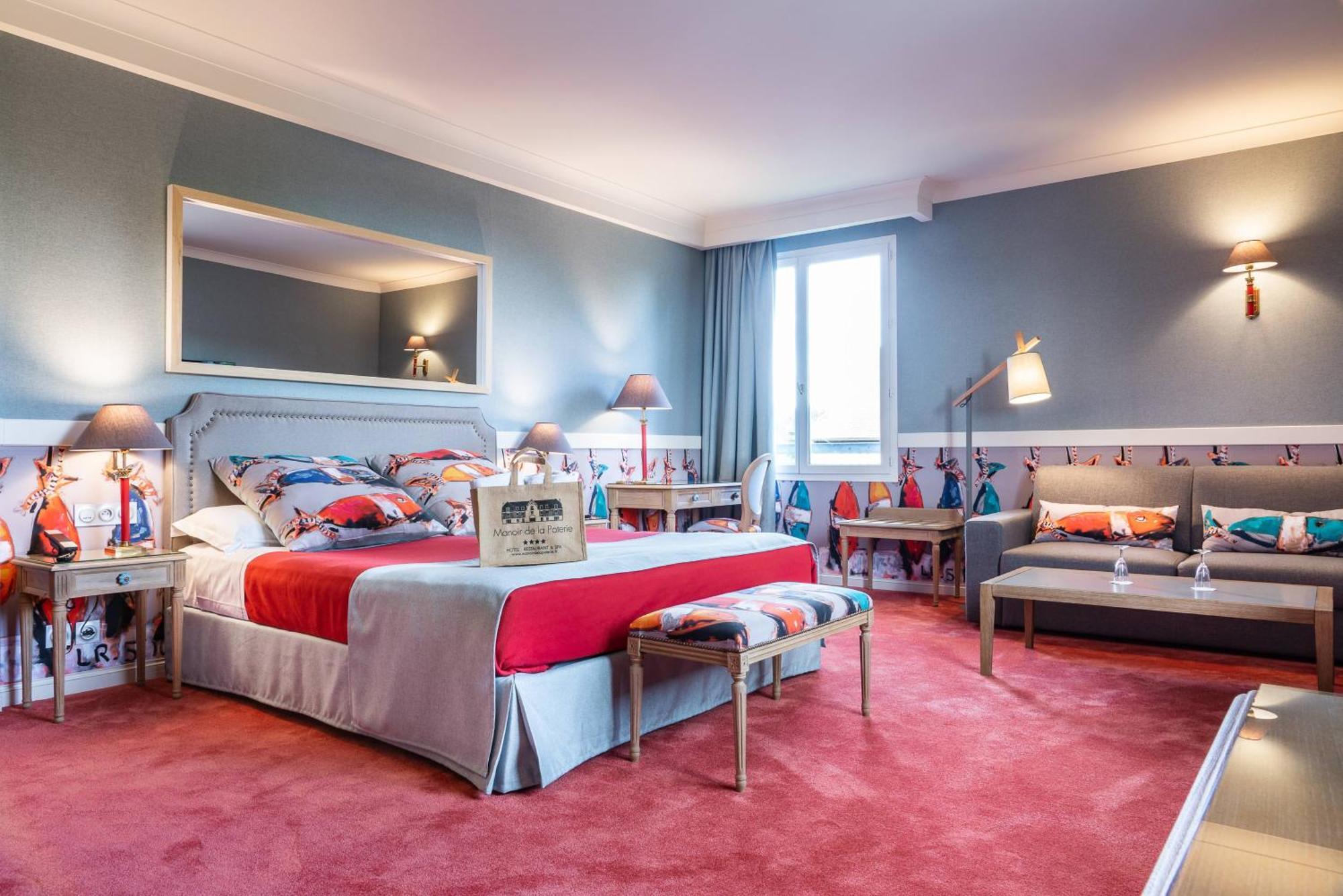 Le Manoir De La Poterie & Spa Cricqueboeuf Luaran gambar